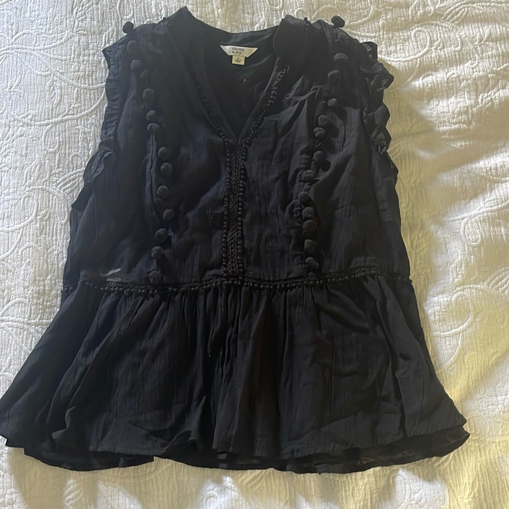 Black Crown and Ivy Blouse